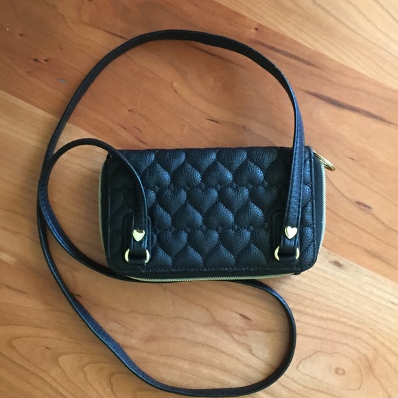 Betsy Johnson black mini crossbody - Picture 4 of 7